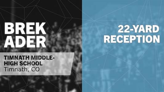 Timnath vs. Platte Valley