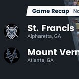 Football Game Recap: St. Francis Knights vs. Mount Vernon Mustangs