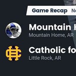 Football Game Recap: Mountain Home Bombers vs. Catholic Rockets