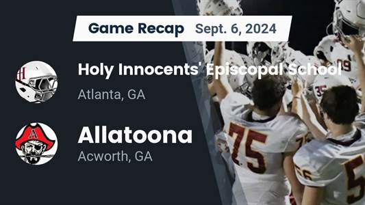 Football Recap: Allatoona Triumphant Thanks to a Strong Effort f