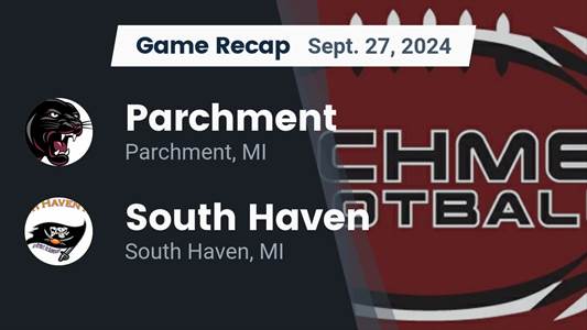 Football Recap: Parchment Skates Past South Haven with Ease