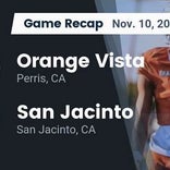 Orange Vista piles up the points against San Jacinto