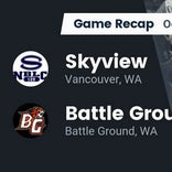 Football Game Recap: Battle Ground Tigers vs. Skyview Storm