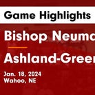 Basketball Game Recap: Ashland-Greenwood Bluejays vs. Bennington Badgers
