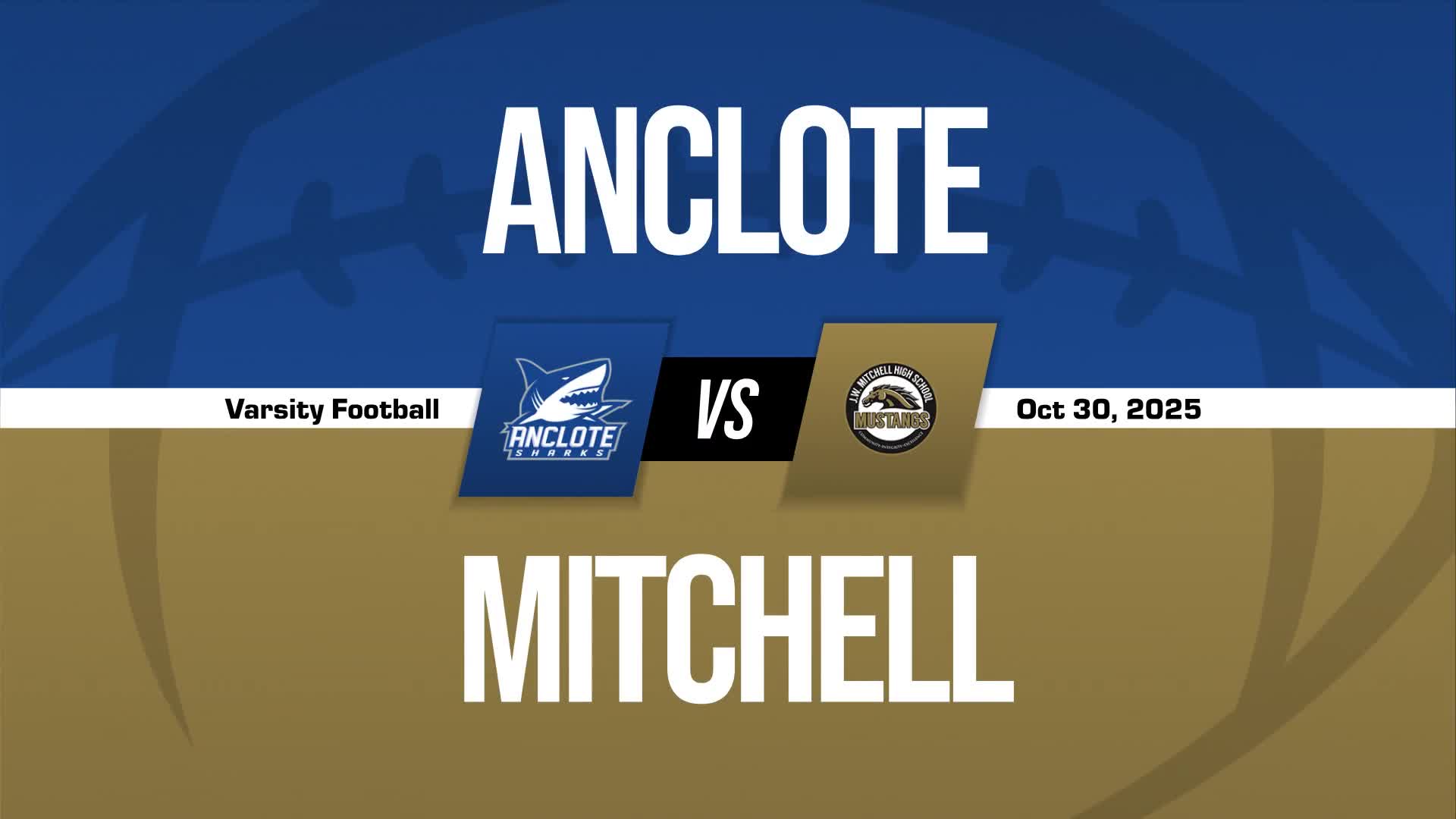 Football Recap: Mitchell Takes Down Palmetto in a Playoff Battle