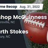 Football Game Preview: Bishop McGuinness Villains vs. South Stokes Sauras