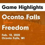Basketball Game Recap: Oconto Falls vs. Freedom