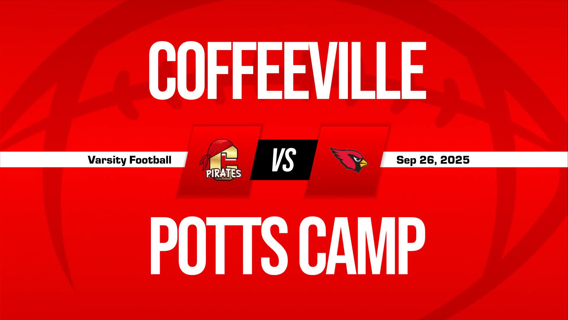 Football Game Preview: Coffeeville Pirates vs. West Tallahatchie Choctaws + How To Watch