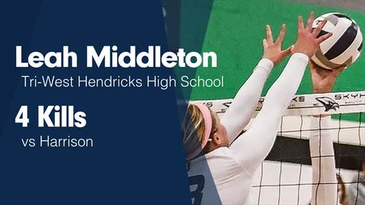 Leah Middleton Game Report: vs Western Boone