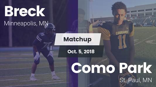 Football Game Recap: Breck vs. Como Park