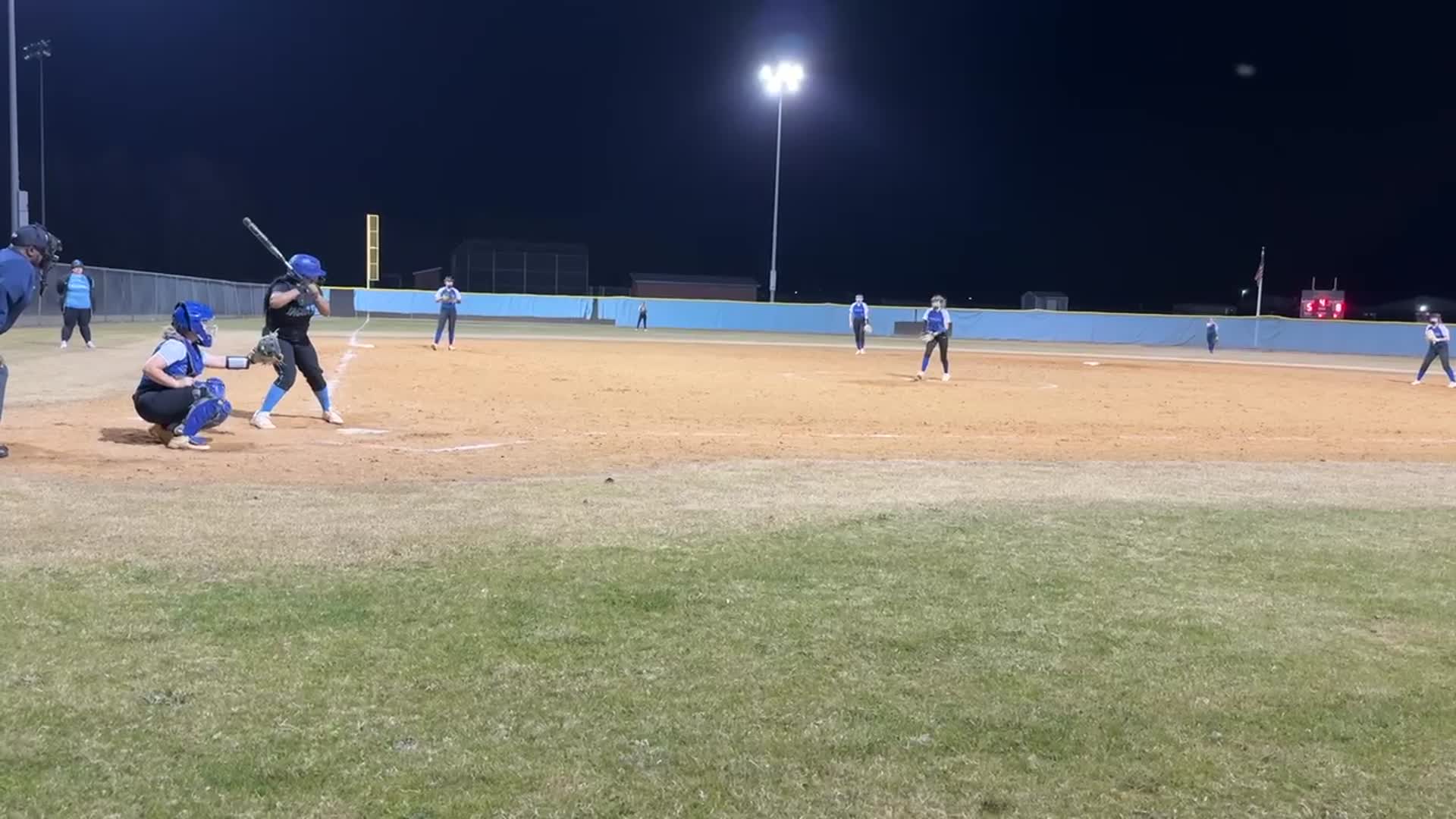 Softball Recap: Overhills Drops Highest Score of Season Against 