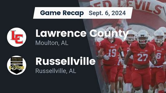 Football Recap: Lawrence County Snaps Four-Game Streak of Wins a