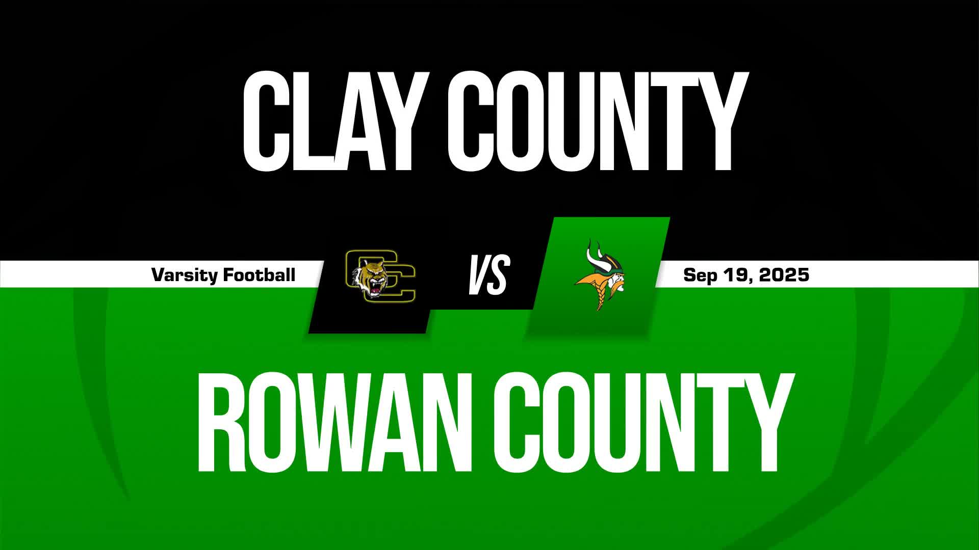 Football Game Preview: Clay County Tigers vs. Knox Central Panthers