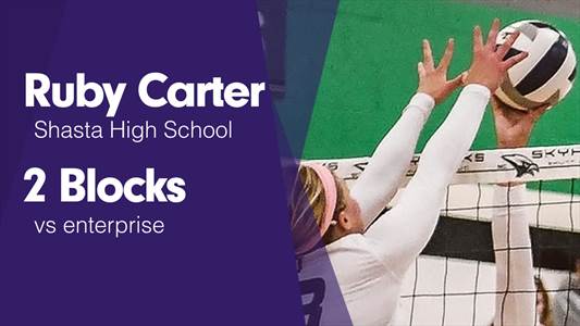 Ruby Carter Game Report: vs Chico