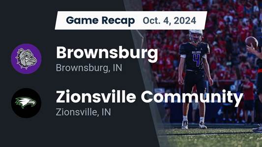Football Recap: Zionsville Comes Up Short