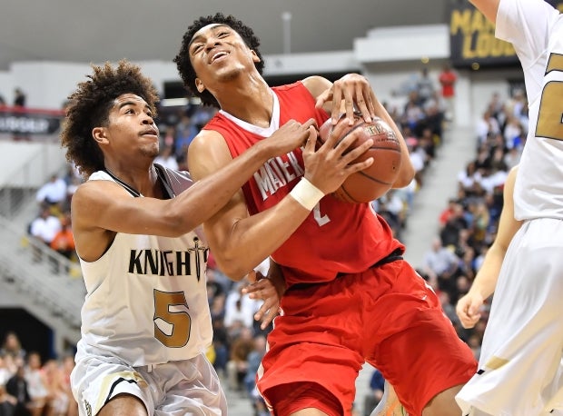 Bishop Montgomery's Ethan Thompson defends Justice Sueing of Mater Dei.