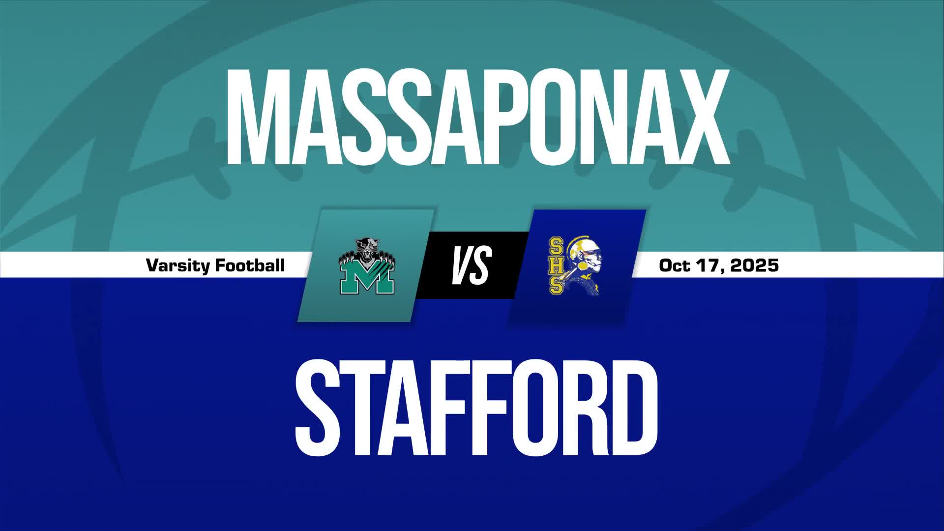 Football Game Preview: Stafford Indians vs. Riverbend Bears + How To Watch