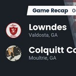 Football Game Recap: Lowndes Vikings vs. Colquitt County Packers