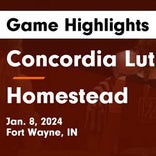 Basketball Game Recap: Homestead Spartans vs. Fort Wayne Northrop Bruins