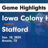 Stafford vs. Iowa Colony