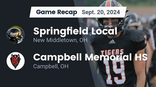Football Game Preview: Springfield Tigers vs. Jackson-Milton Bluejays