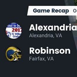 Football Game Recap: Robinson Rams vs. Lake Braddock Bruins