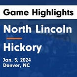 Basketball Game Recap: North Lincoln Knights vs. East Lincoln Mustangs