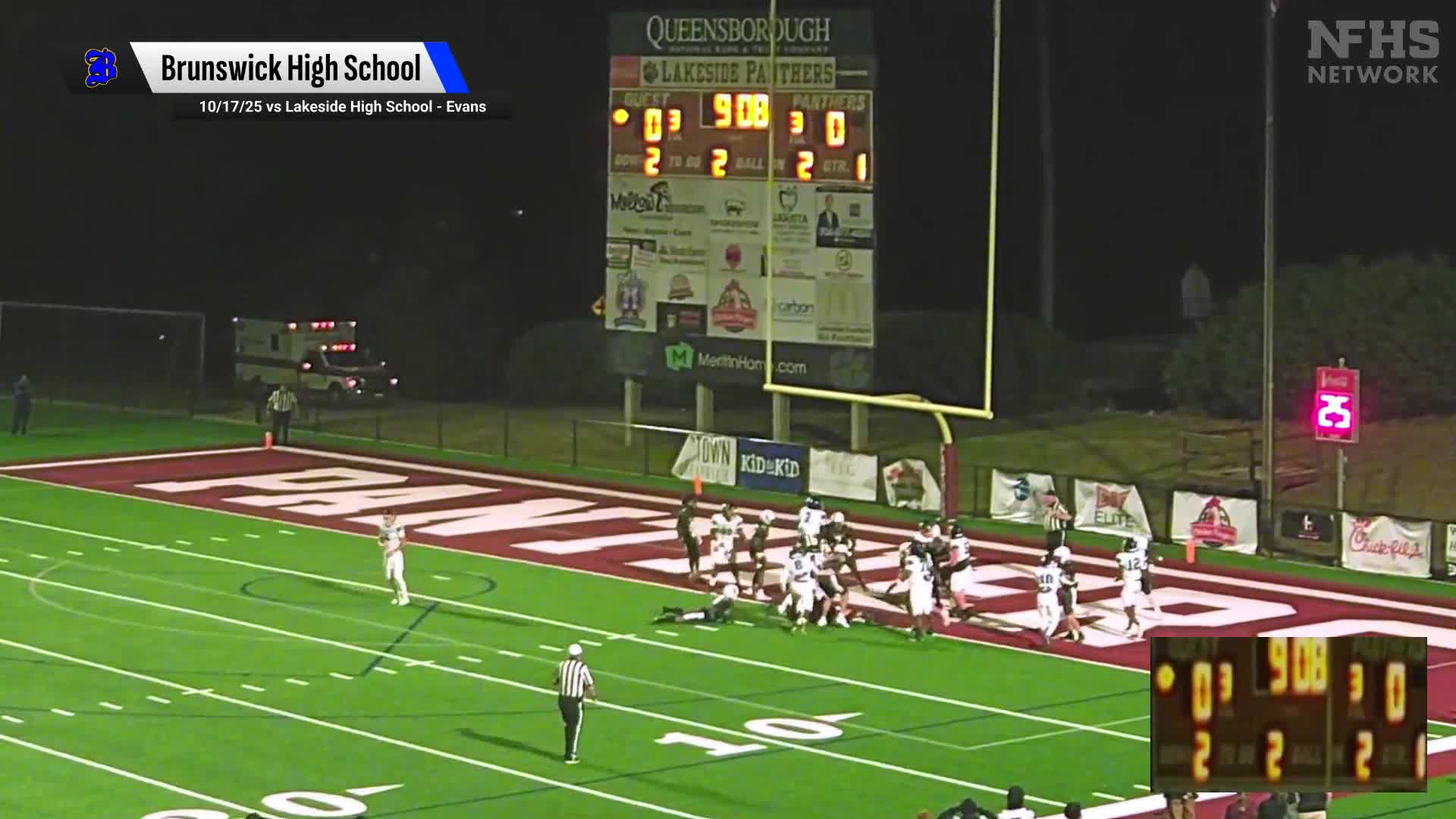 Football Recap: Brunswick Takes a Loss