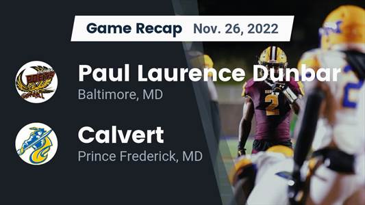 Football Game Preview: Calvert Cavaliers vs. Dunbar Poets