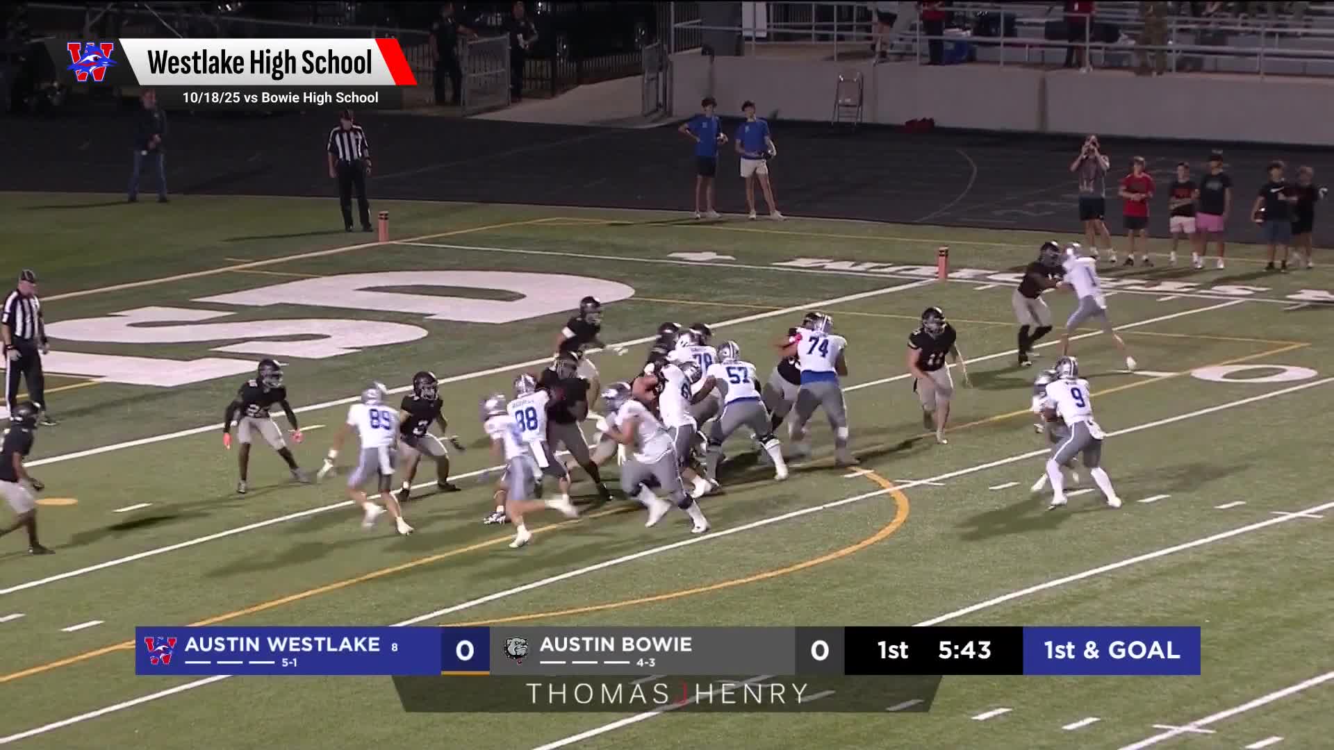 Football Recap: Westlake's Winning Streak Snapped at Six Games + How To Watch