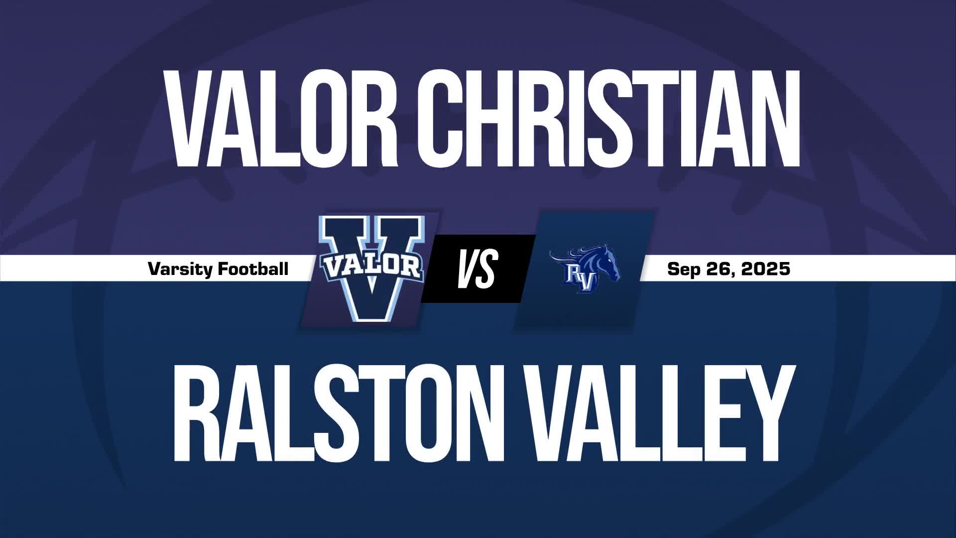 Football Game Preview: Ralston Valley Mustangs vs. Chatfield Cha