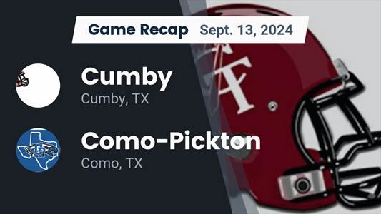 Football Recap: Como-Pickton Comes Up Short