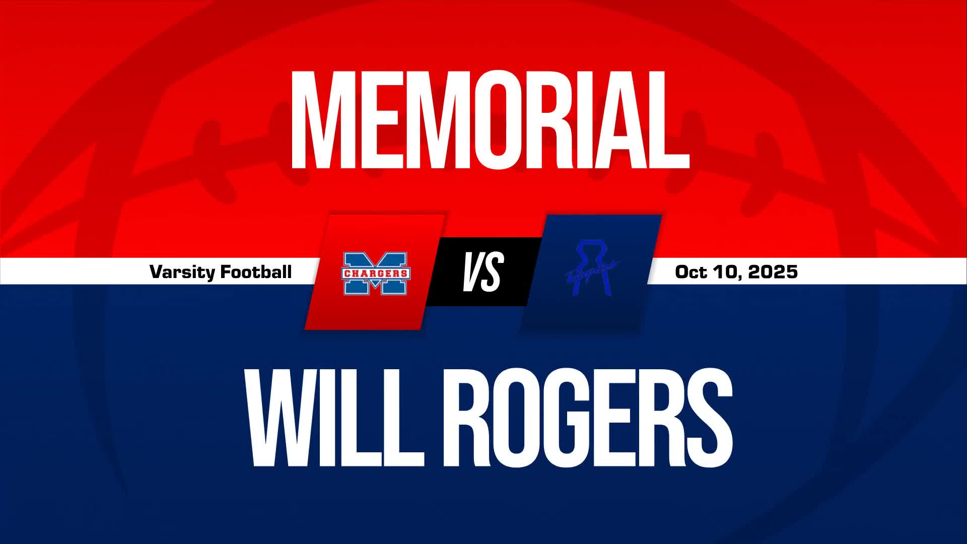 Football Recap: Memorial Takes a Loss