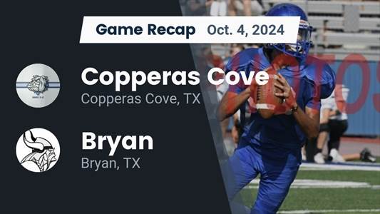Football Recap: Copperas Cove Takes a Loss