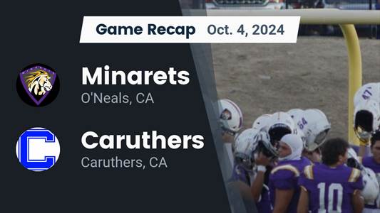 Football Recap: Caruthers Comes Up Short