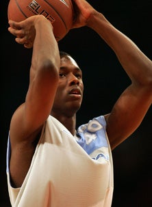 Harrison Barnes at the Jordan Brand
Classic.