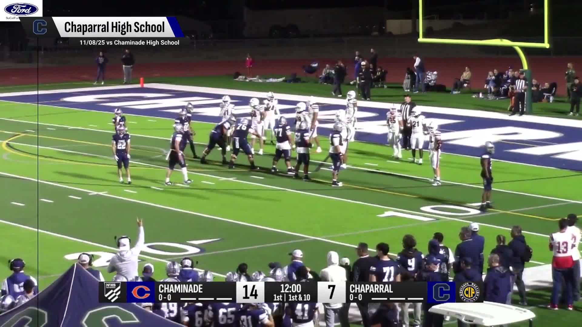 Football Recap: Chaparral Falls Short of Leuzinger in the Playoffs + How To Watch