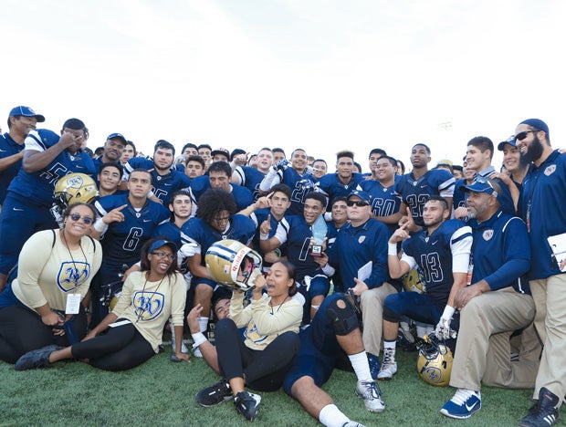 Bonita Vista celebrated a San Diego Section title.