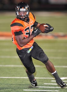 Despite a lopsided loss to Lake Travis,Johnathan Gray became Texas' careerleader in rushing touchdowns with 148.