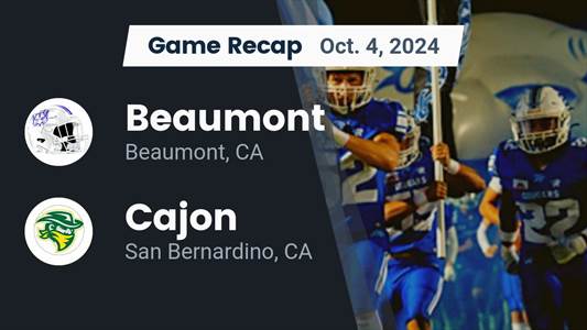 Football Game Preview: Beaumont Cougars vs. Yucaipa Thunderbirds