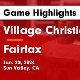 Village Christian piles up the points against Whittier Christian