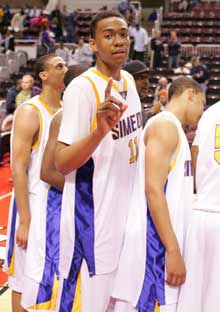 Jabari Parker scored a game-high 12 points in Illinois' low-scoring 4A title game.