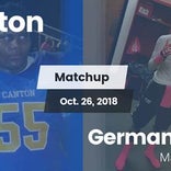 Football Game Recap: Germantown vs. Canton