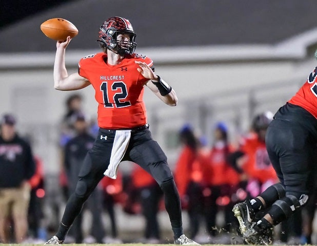 Hillcrest quarterback Bennett Judy leads the Rams in 2022 after going 8-3 last season.