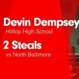 Baseball Recap: Hilltop comes up short despite  Devin Dempsey's strong performance