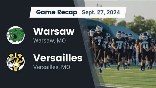 Football Recap: Versailles Comes Up Short