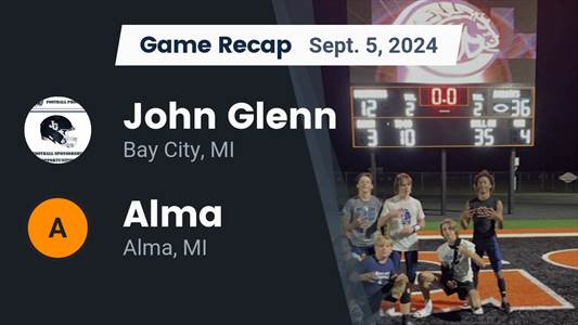 Football Game Recap: Alma Takes a Loss