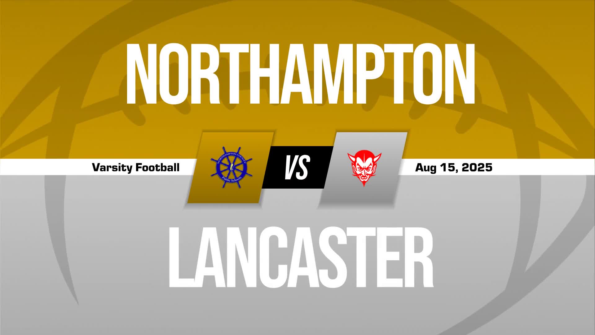 Football Game Preview: Northampton Yellowjackets vs. Snow Hill Eagles