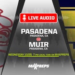 LISTEN LIVE Tonight: Pasadena at Muir
