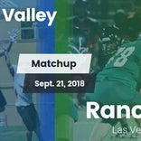 Football Game Recap: Rancho vs. Moapa Valley
